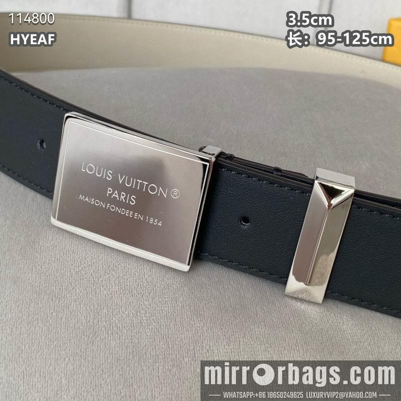 Replica LV belt 35mmX95-125cm 8L03