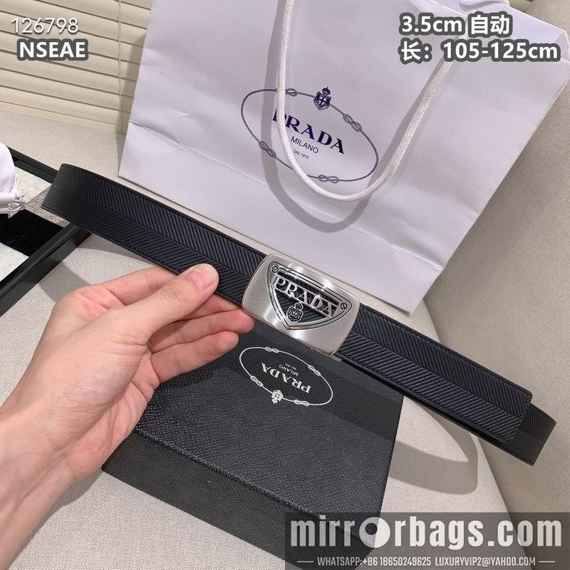 Replica Prada belt 35mmX105-125cm 8L62