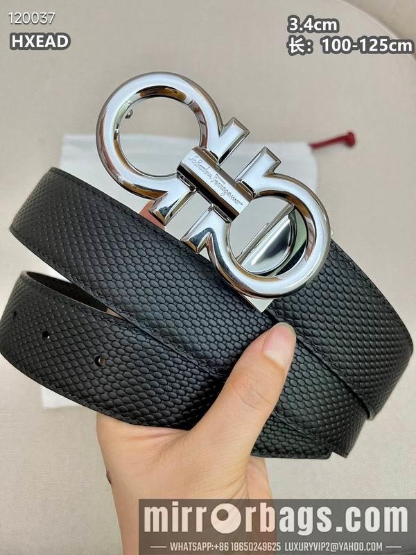 Replica Ferragamo belt 34mmX100-125cm 8L03