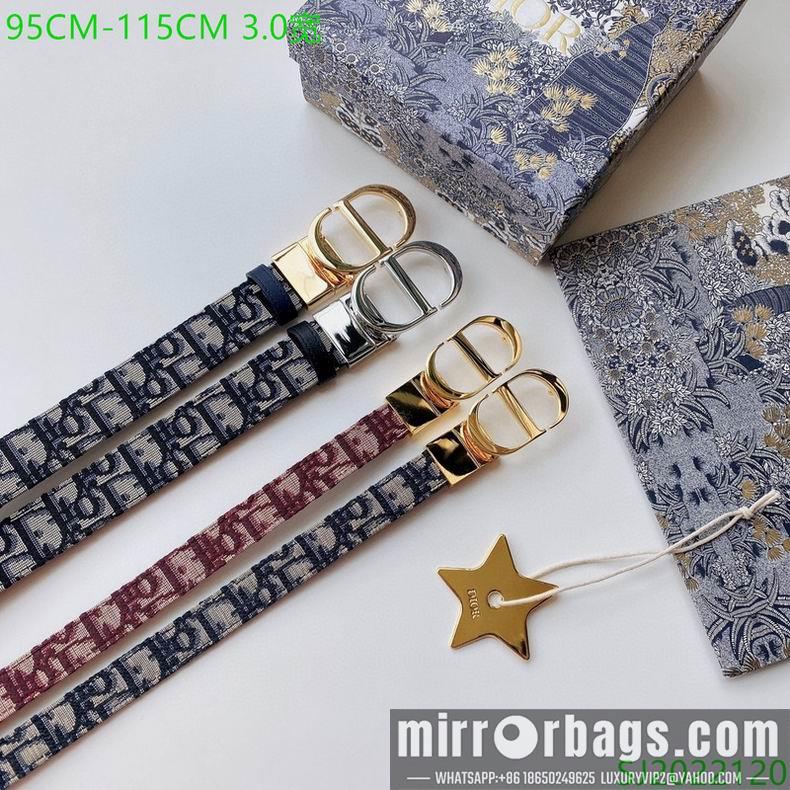 Replica Dior Belt 30mmX95-115cm 7d30