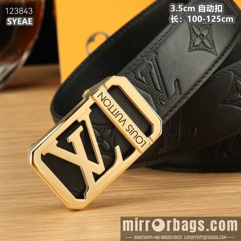 Replica LV belt 35mmX100-125cm 8L52