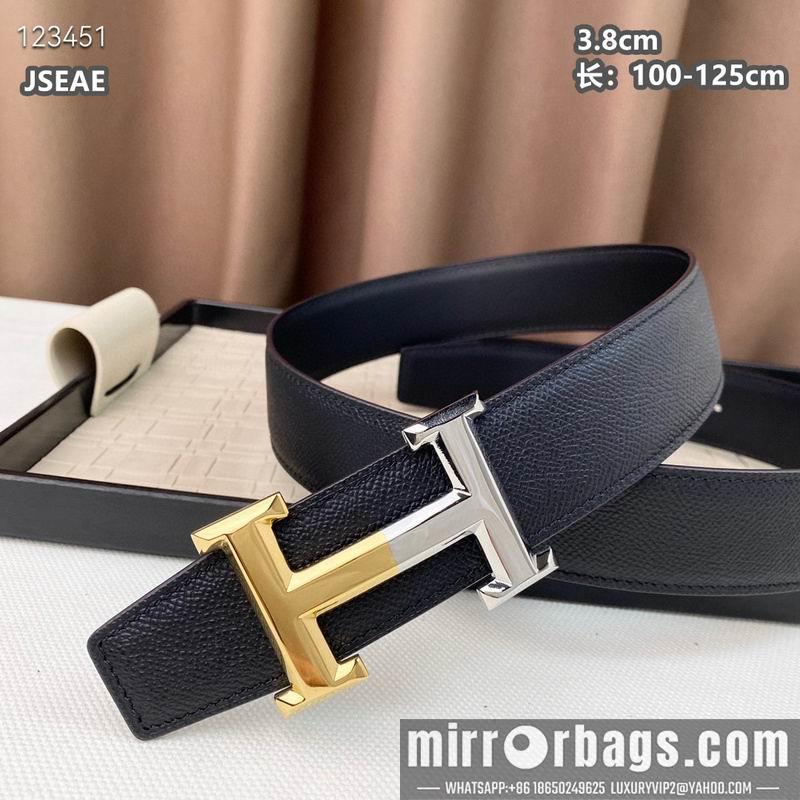 Replica Hermes belt 38mmX100-125cm 8L14