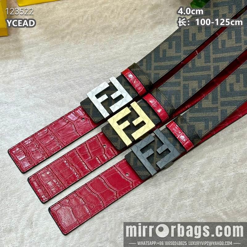 Replica Fendi belt 40mmX100-125cm 8L56