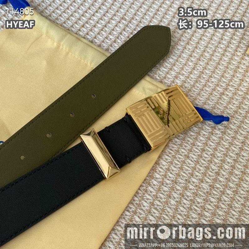 Replica LV belt 35mmX95-125cm 8L03