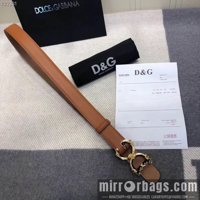 Replica DG Belt 30mmX95-110CM 7D09