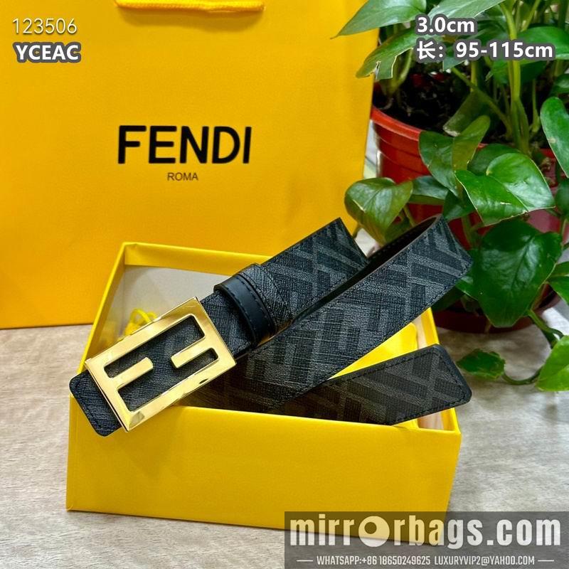 Replica Fendi belt 30mmX95-115cm 8L21