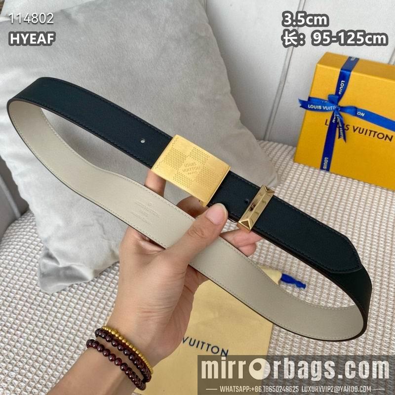 Replica LV belt 35mmX95-125cm 8L19