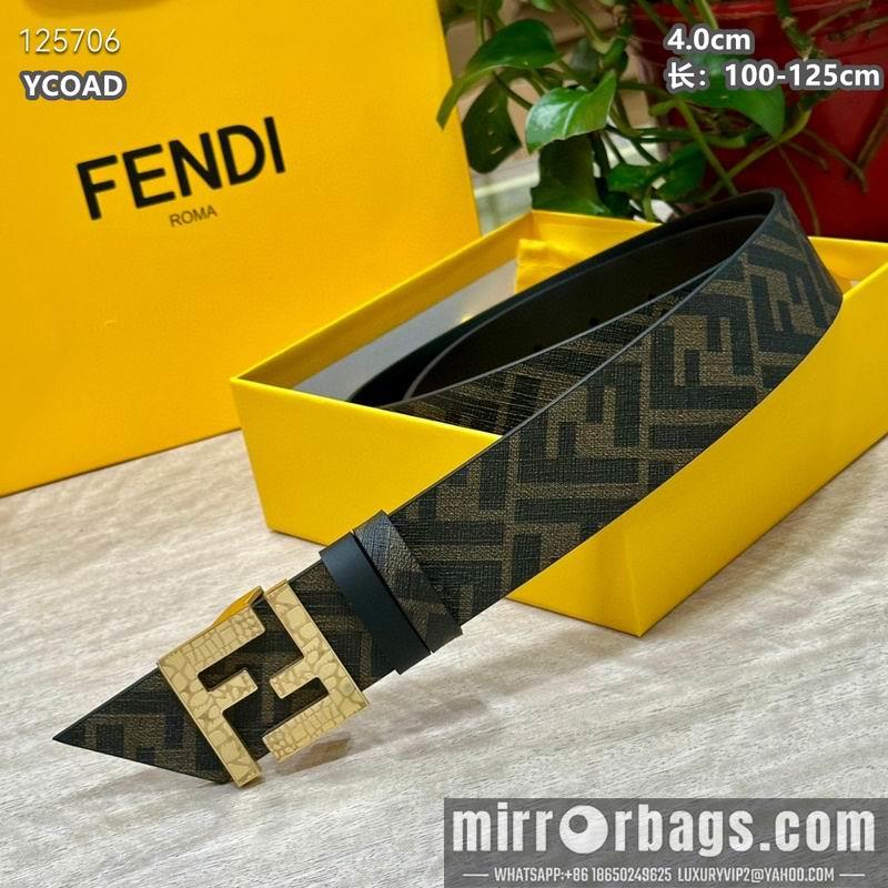 Replica Fendi belt 40mmX100-125cm 8L24