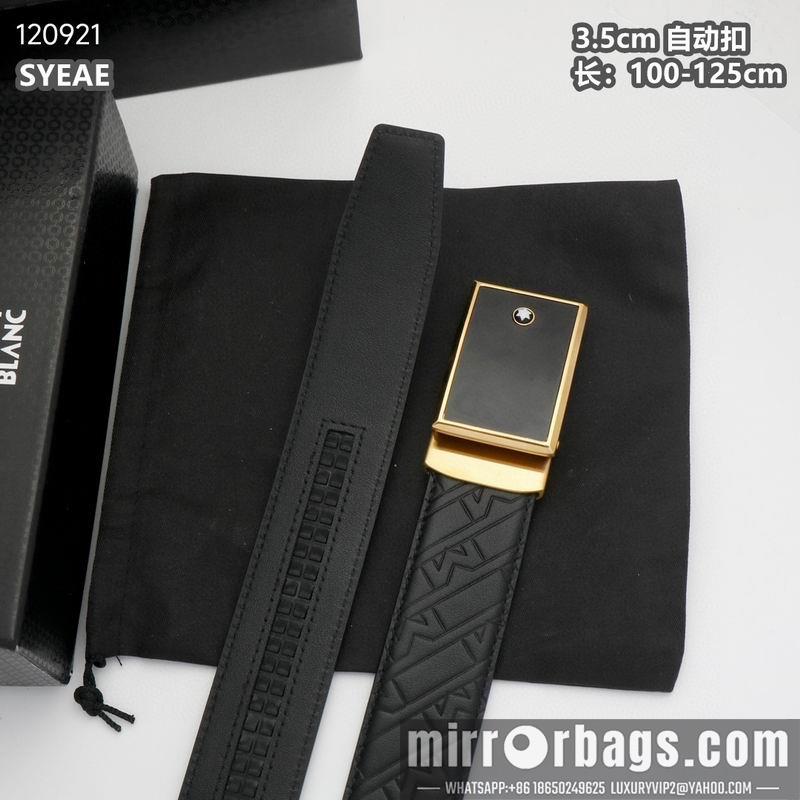 Replica Montblanc belt 自动扣 35mmX100-125cm 8L072008