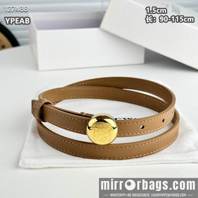 Replica Loewe belt 15mmX90-115cm 8L06