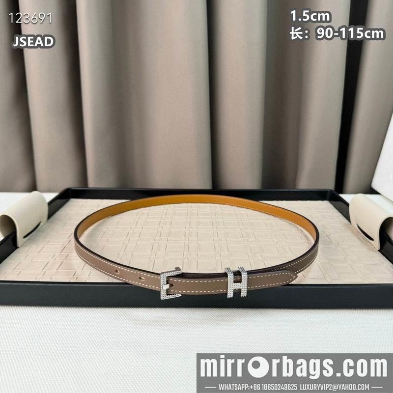 Replica Hermes belt 15mmX90-115cm 8L02