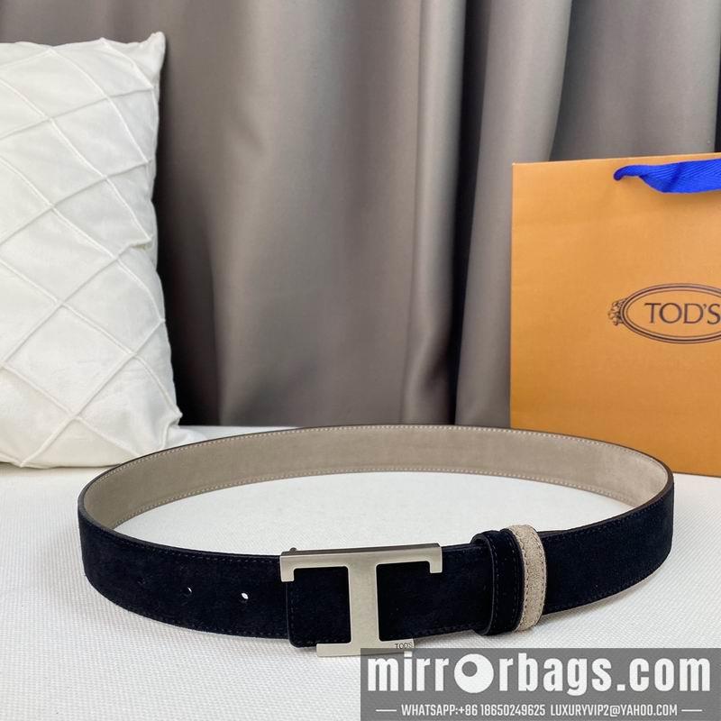 Replica Tod's belt 34mmX95-125cm 7D02