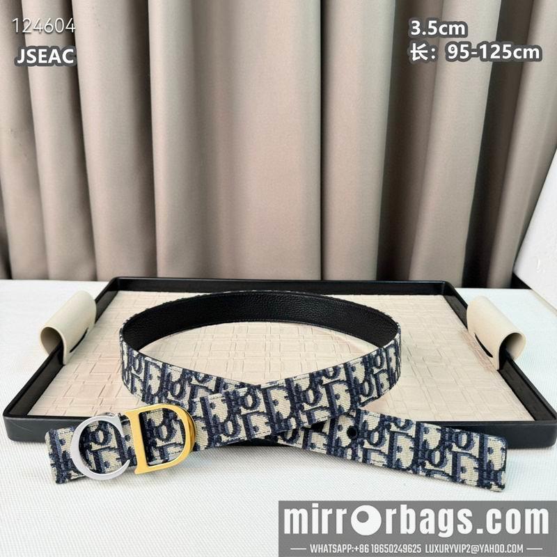 Replica Dior belt 35mmX95-125cm 8L21