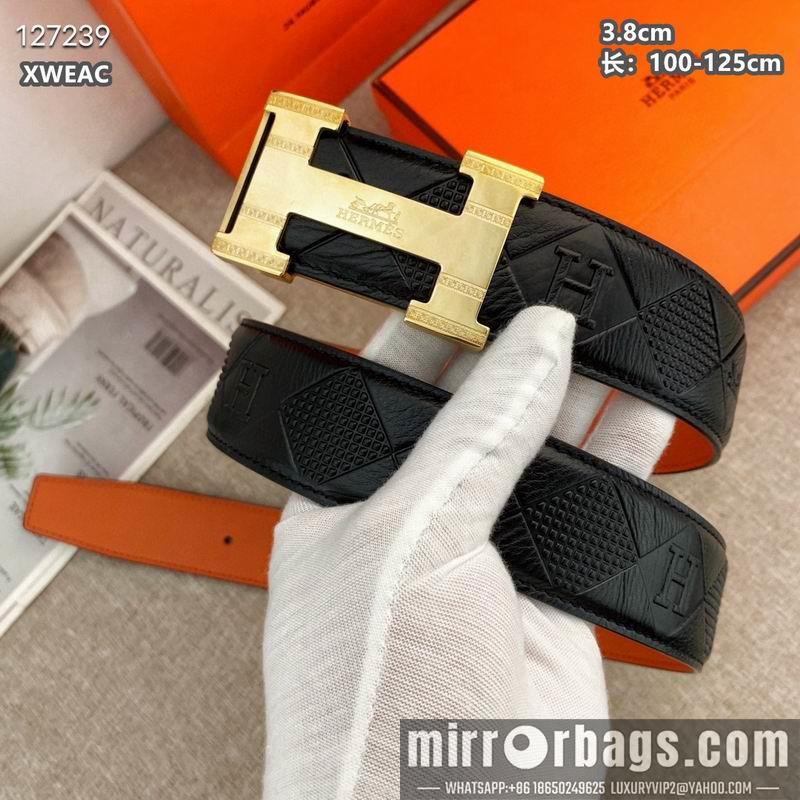 Replica Hermes belt 38mmX100-125cm 8L48