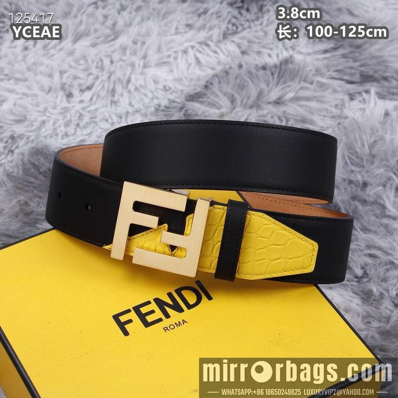 Replica Fendi belt 38mmX100-125cm 8L19