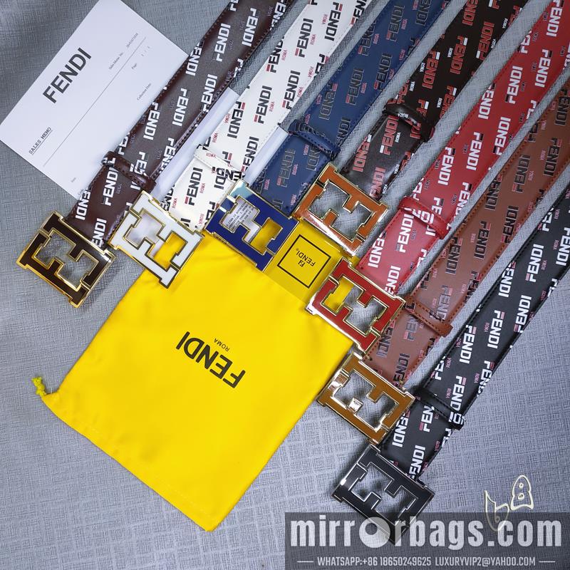Replica Fendi belt 38mmX80-125cm lb01