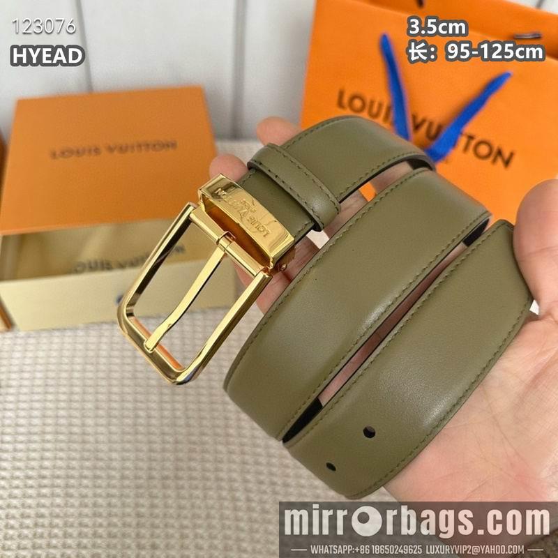 Replica LV belt 35mmX95-125cm 8L31