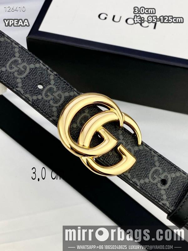 Replica Gucci belt 30mmX95-125cm 8L19