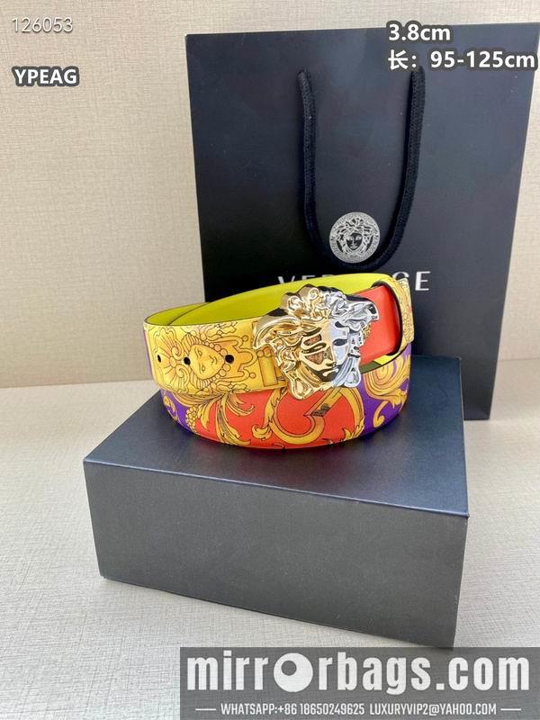 Replica Versace belt 38mmX95-125cm 8L07