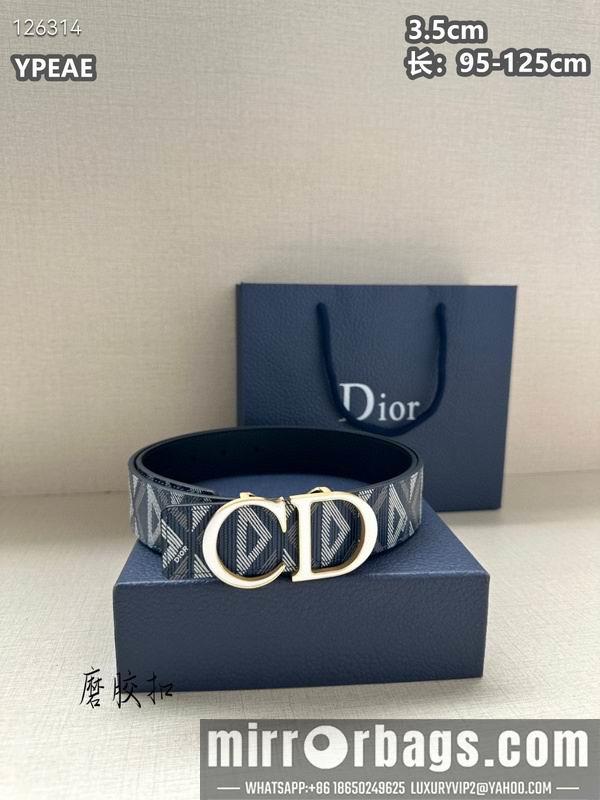 Replica Dior belt 35mmX95-125cm 8L16