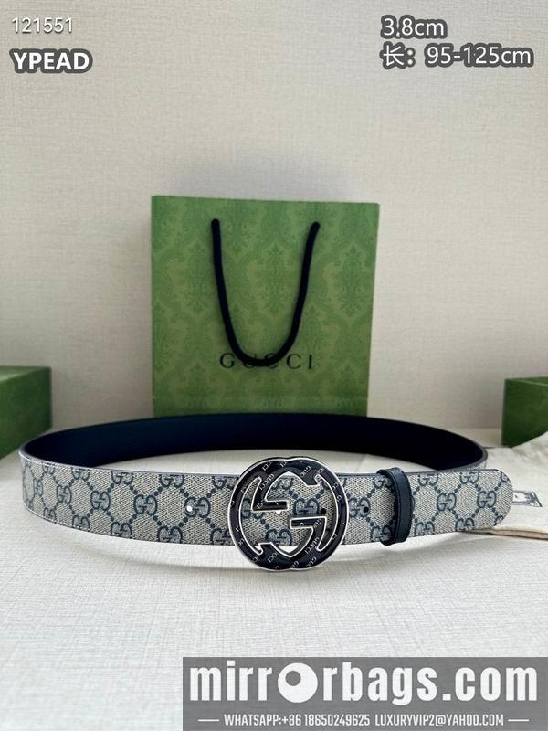 Replica Gucci belt 38mmX95-125cm 8L13