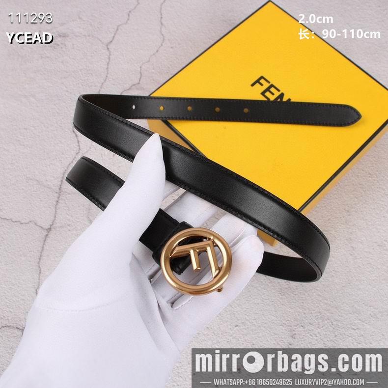 Replica Fendi Belt 20mmX90-110cm 8L06