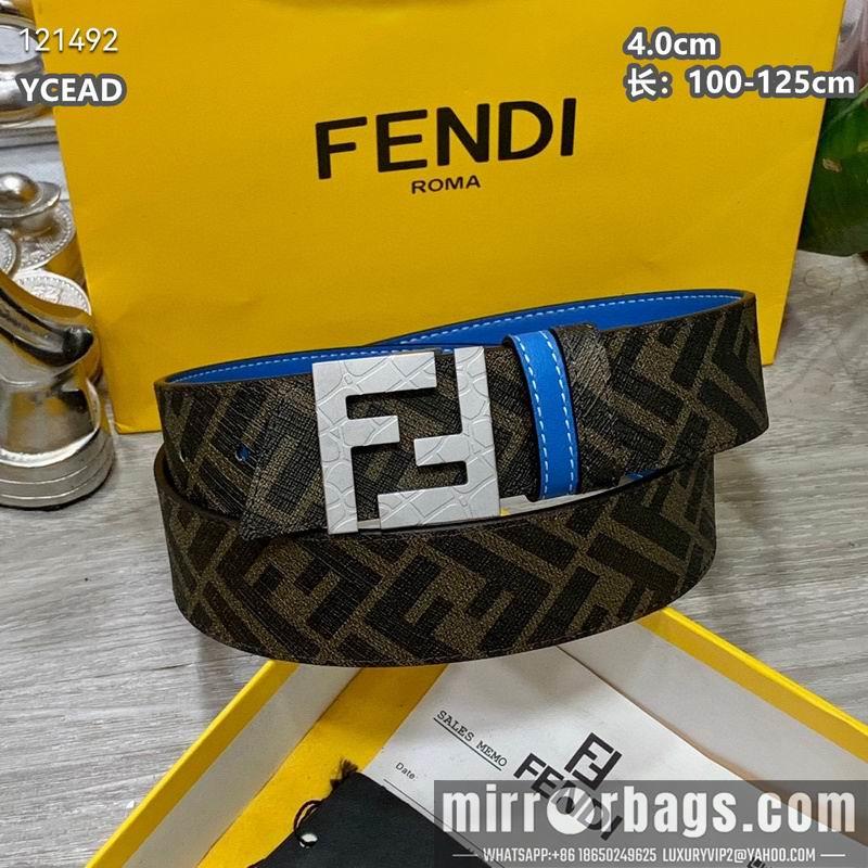Replica Fendi belt 40mmX100-125cm 8L122