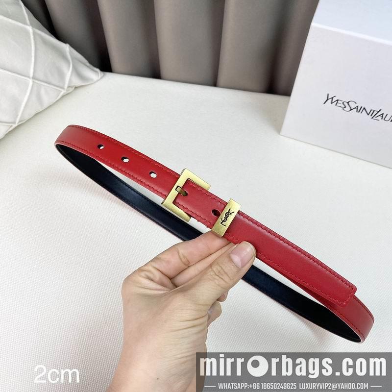 Replica YSL belt 20mmX90-115cm 7D02