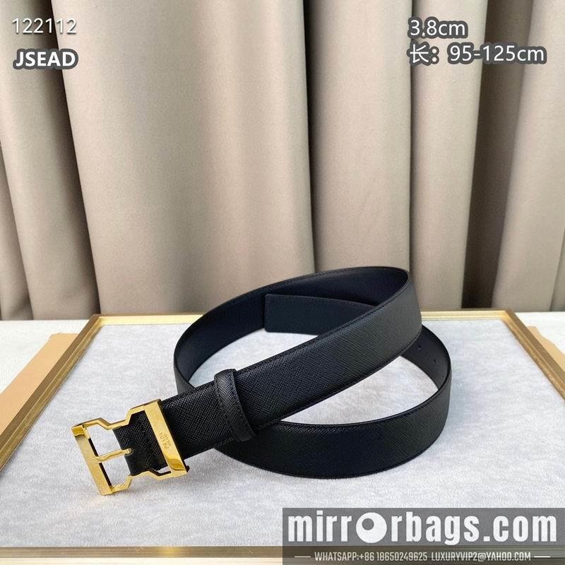 Replica Prada belt 38mmX95-125cm 8L05
