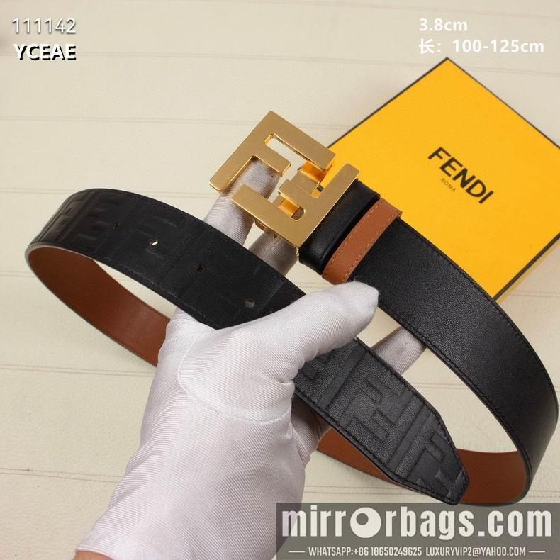 Replica Fendi Belt 38mmX100-125CM 8L07