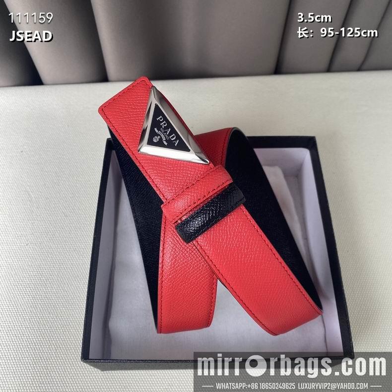 Replica Prada belt 35mmX95-125CM 8L04