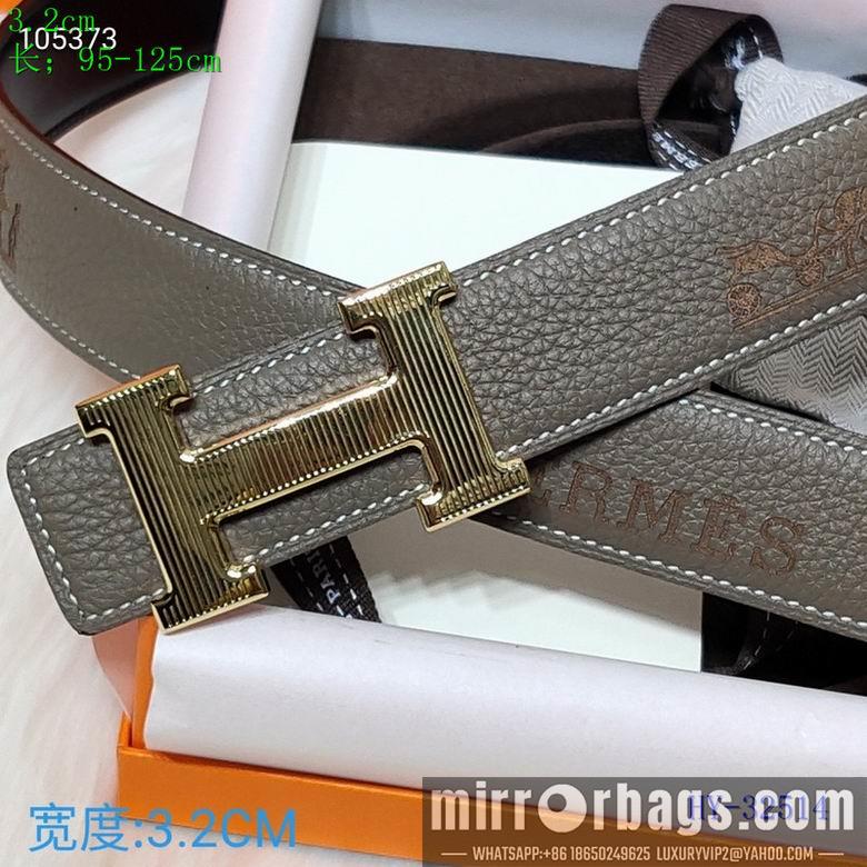 Replica Hermes Belt 32mmX95-125cm 8L03