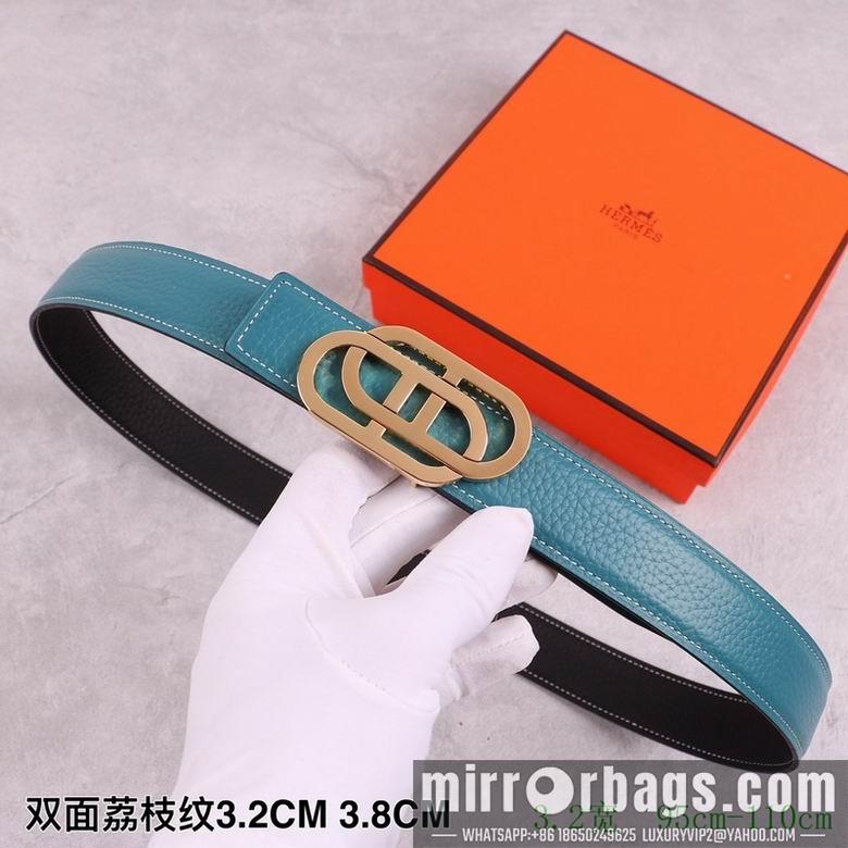 Replica Hermes Belt 32mmX95-110cm 7D24