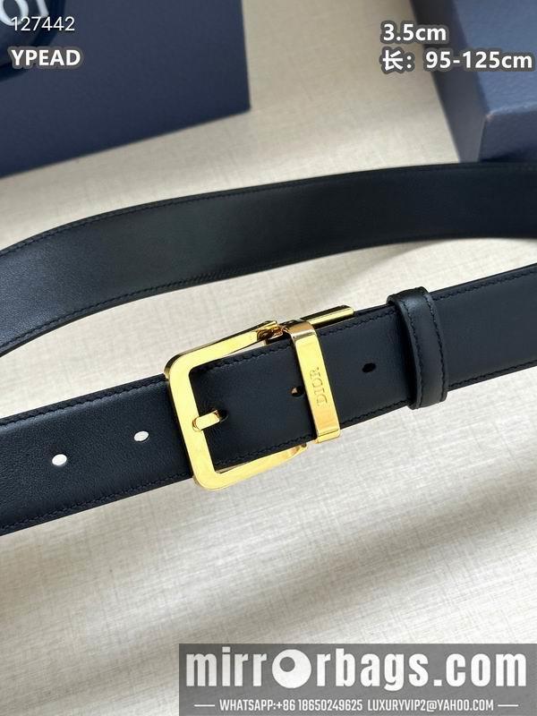 Replica Dior belt 35mmX95-125cm 8L34