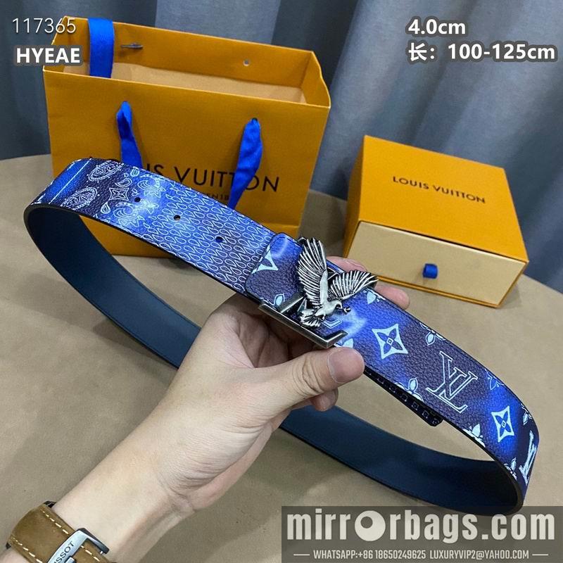 Replica LV belt 40mmX100-125cm 8L39