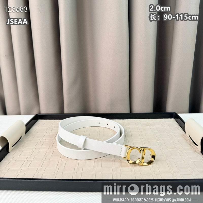 Replica Dior belt 20mmX90-115cm 8L19