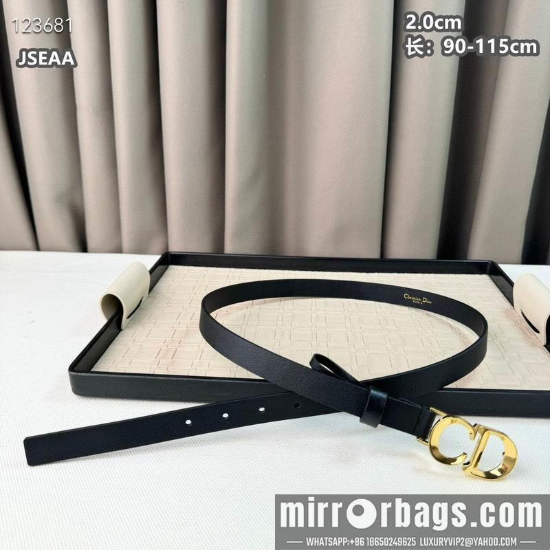 Replica Dior belt 20mmX90-115cm 8L19