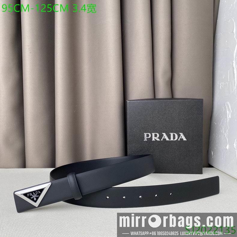 Replica Prada Belt 34mmX95-125cm 7D04