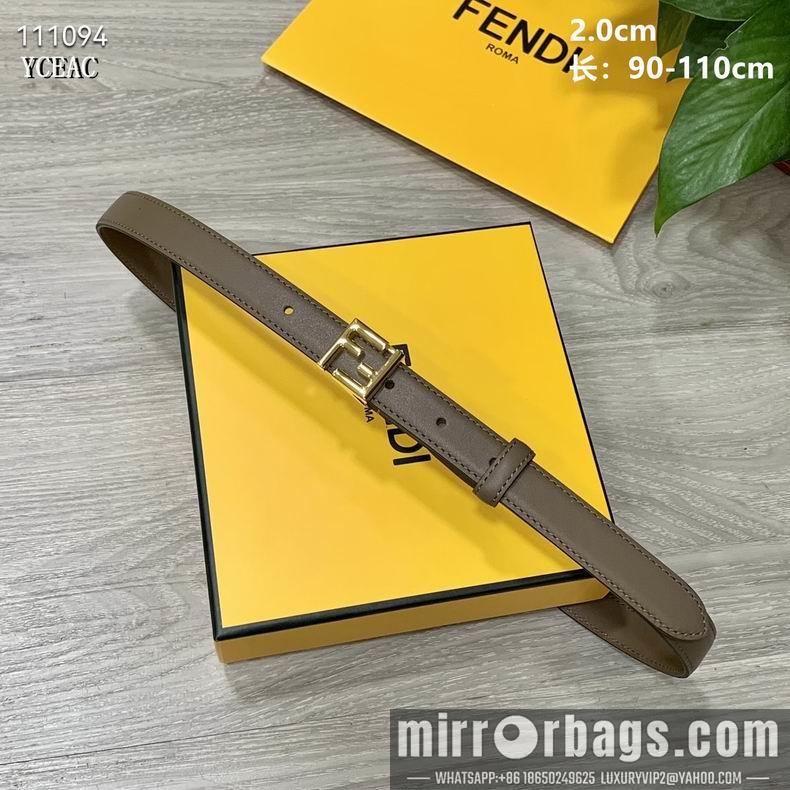 Replica Fendi Belt 20mmX90-110cm 8L01