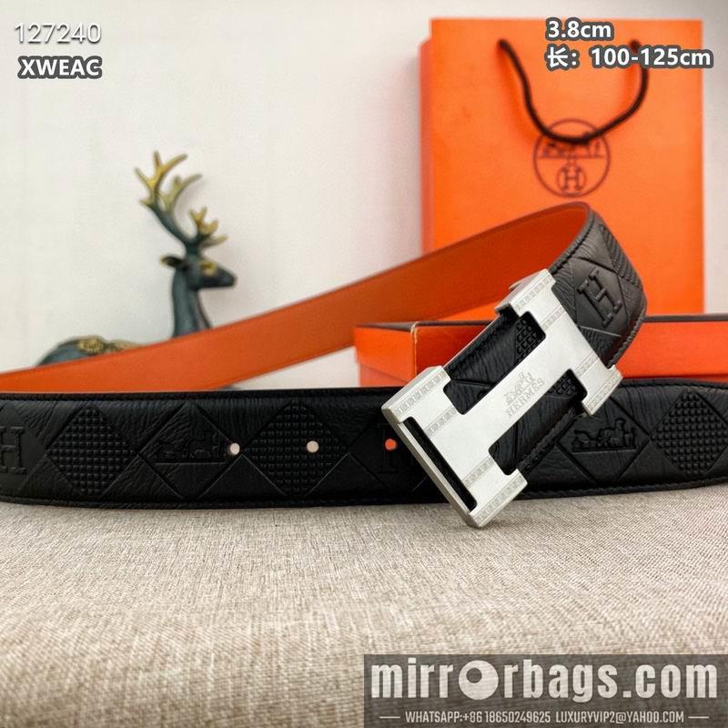 Replica Hermes belt 38mmX100-125cm 8L48