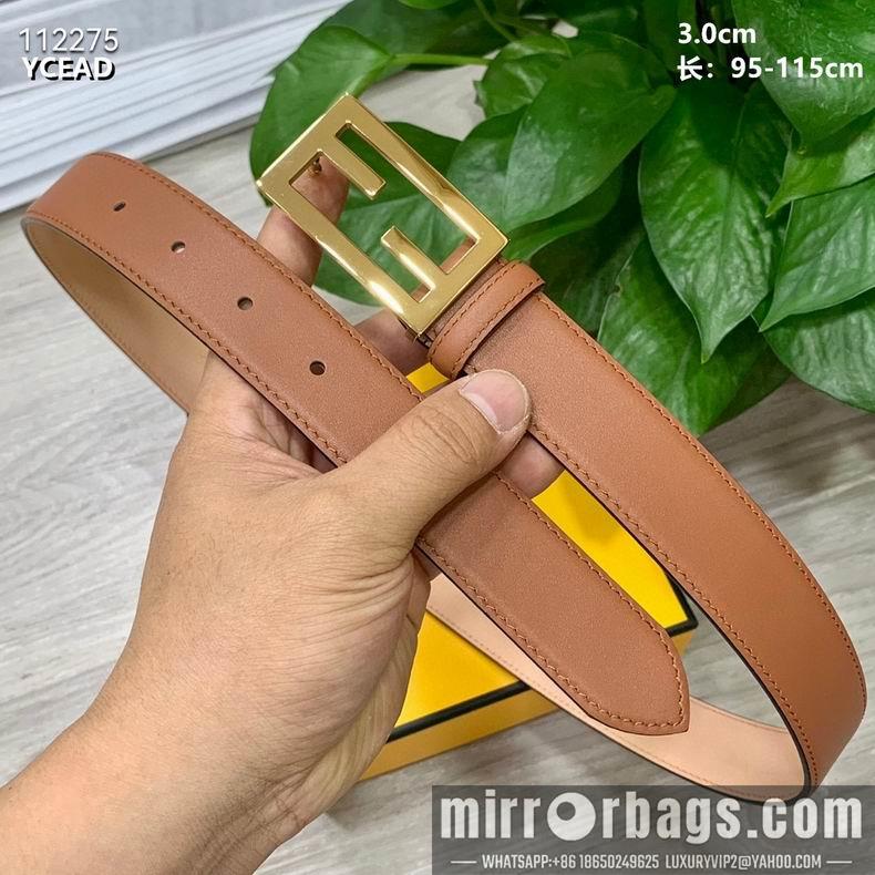Replica Fendi Belt 30mmX95-115cm 8L06