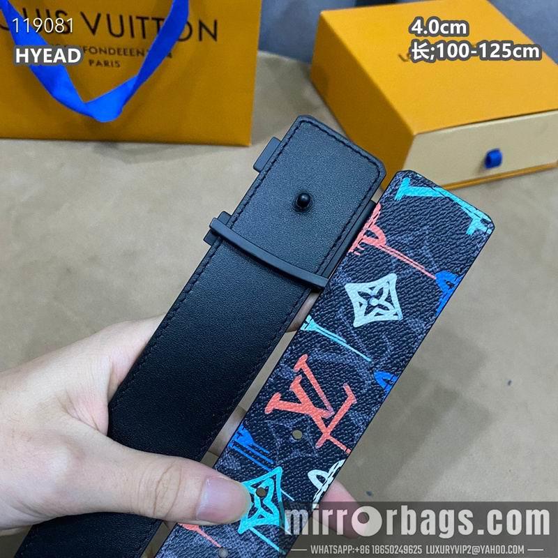 Replica LV belt 40mmX100-125cm 8L46