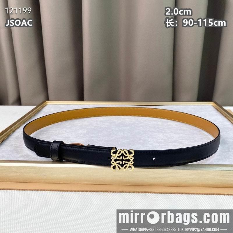 Replica Loewe belt 20mmX90-115cm 8L03