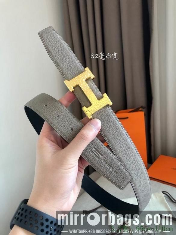 Replica Hermes Belt 32mmX95-110cm 7D23