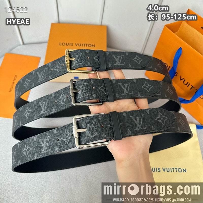 Replica LV belt 40mmX95-125cm 8L01