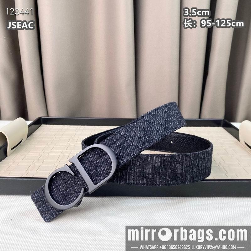 Replica Dior belt 35mmX95-125cm 8L24
