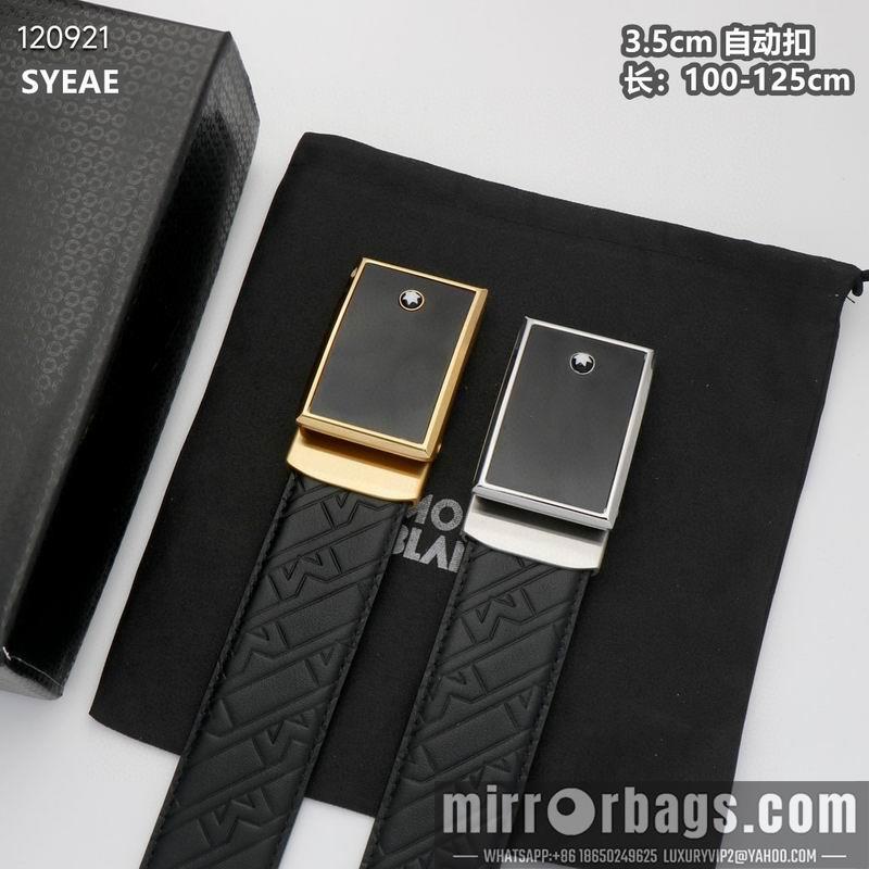 Replica Montblanc belt 自动扣 35mmX100-125cm 8L072007