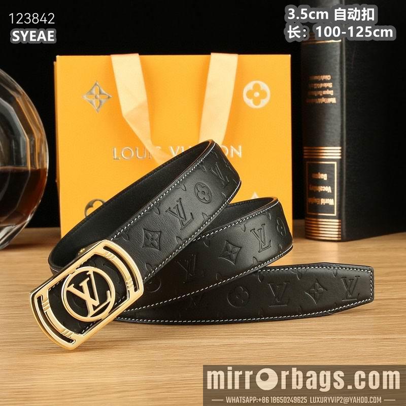 Replica LV belt 35mmX100-125cm 8L53