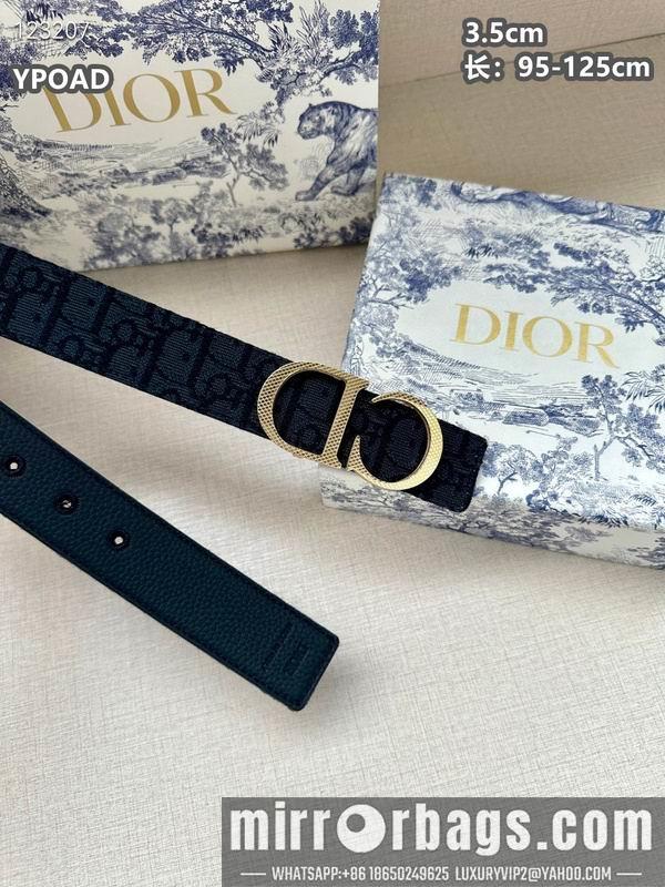 Replica Dior belt 35mmX95-125cm 8L23