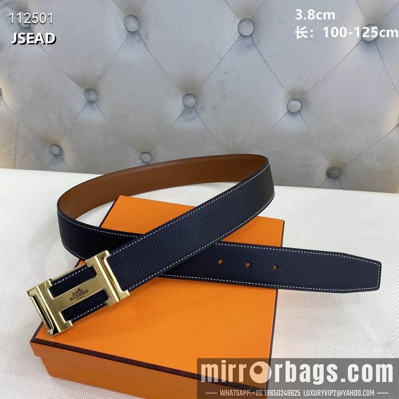Replica Hermes belt 38mmX100-125cm 8L082507
